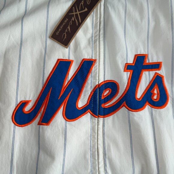 Red Jacket Vintage Style New York Mets Men's Full-Zip Track Coat Size Large NWT - Picture 3 of 16